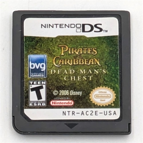 Pirates of the Caribbean Dead Mans Chest - (USA) - Cartridge - Nintendo DS (B Grade) (Genbrug)